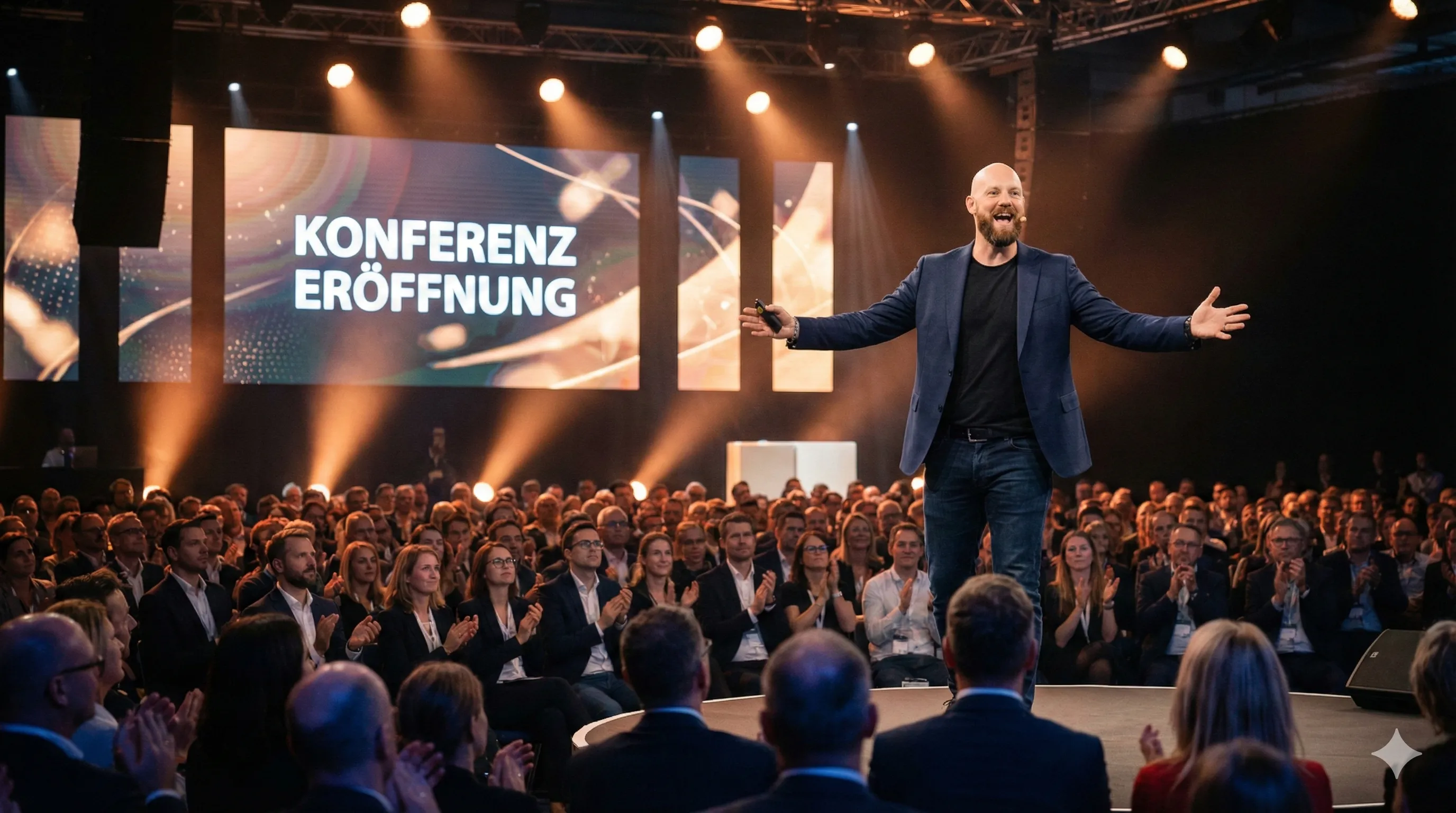 Konferenzbühne – Benedict Neuner Stimm- und Präsentationstraining